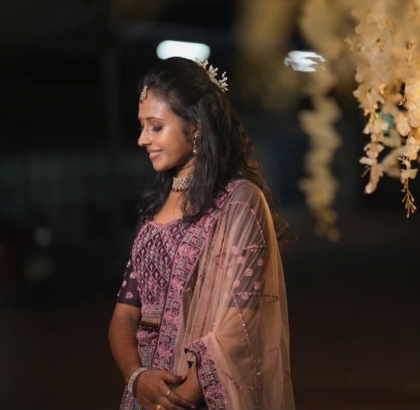 Varnam Grand Temple Bride — Bridal work by Varnam Makeover Studio